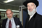 Israel Chief Rabbi Yona Metzger visited Barzilai Medical Center